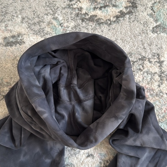 Lululemon Align High-Rise Crop 23" in Diamond Dye Pitch Grey Graphite Grey - Picture 7 of 10